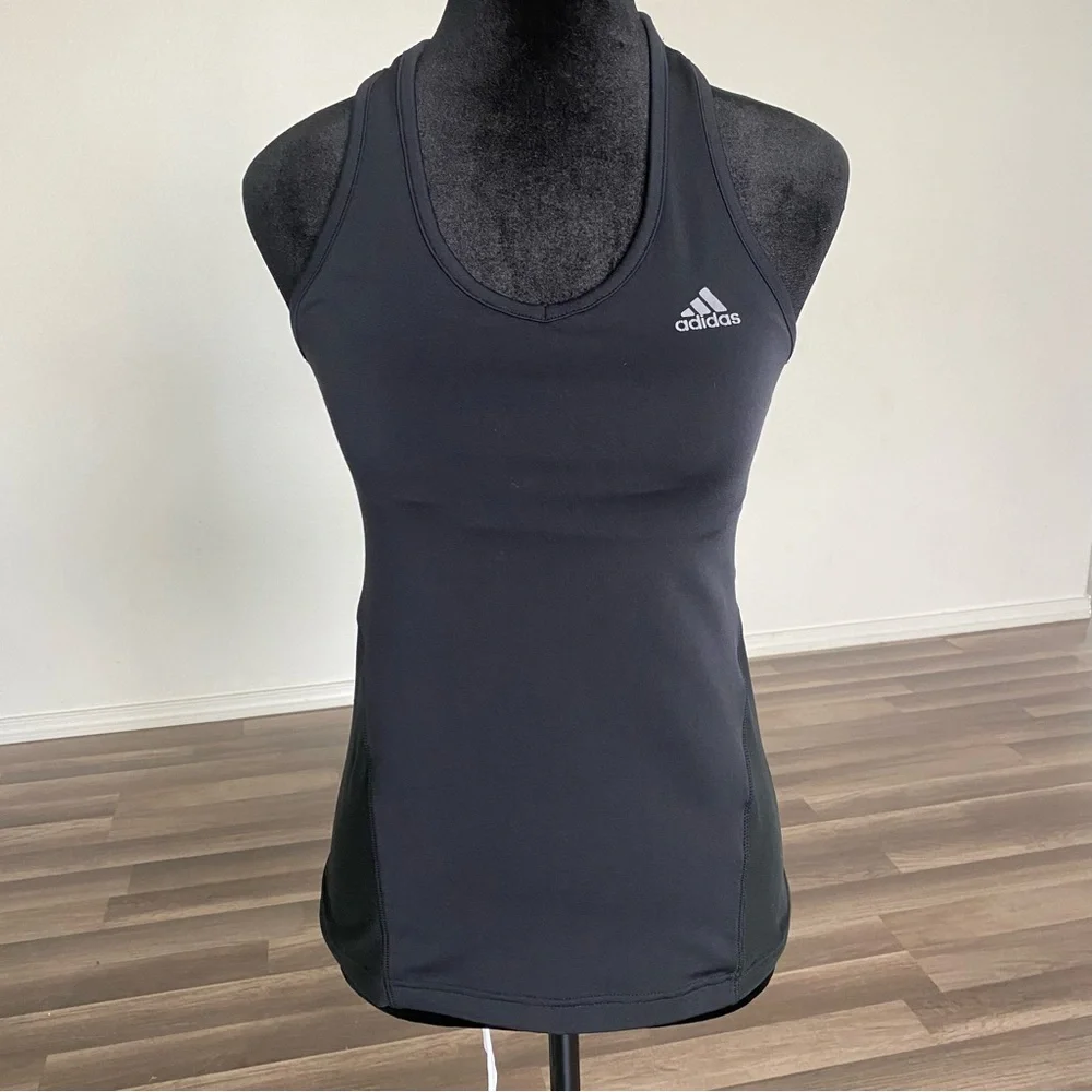 Adidas black Fitted Tank Top - Picture 2 of 11